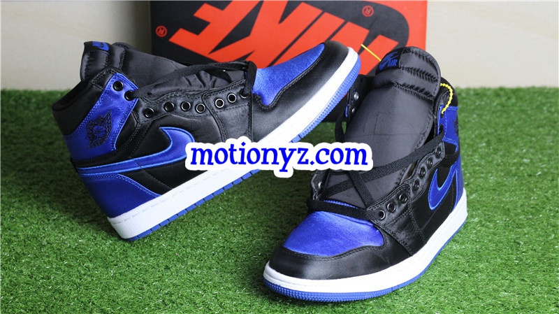 Authentic Air Jordan 1 OG High Royal Satin